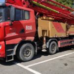 Used SYM5552THB 71m SANY Concrete Pump Truck 202308