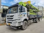 2023 Zoomlion concrete pump truck 38 meters installed FAW Jiefang chassis for sale